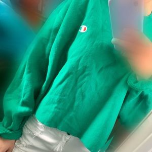 Champion Reverse Weave Cropped Crew Neck